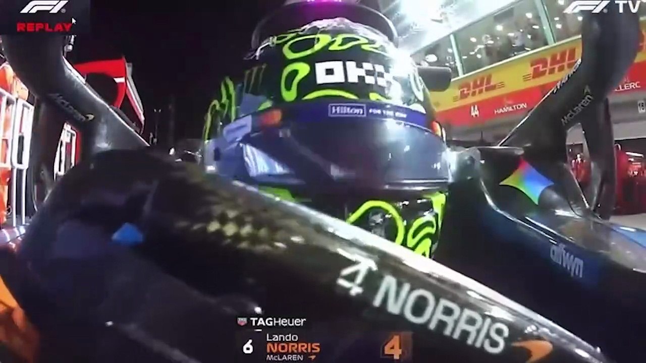 Oscar Piastri lidera treino livre da F1 em Singapura; Leclerc e Norris batem após lambança no pitlane