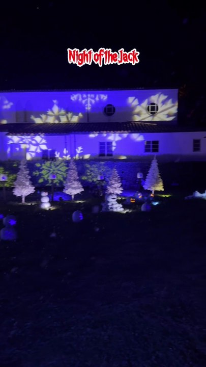 Night of the Jack: Epic Pumpkin Light Trail in LA