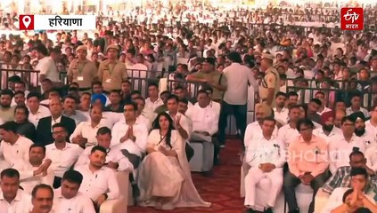 अमित शाह ने हरियाणा को दी ₹825 करोड़ की सौगात, कांग्रेस पर बोले- "पहले की सरकारों ने नौकरियों पर सूबे को बर्बाद, बदनाम किया"