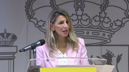 Yolanda Díaz: "La instrucción del juez Peinado se estudiará en las facultades de Derecho"