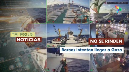 Flotilla Conscience avanza rumbo a la Franja de Gaza