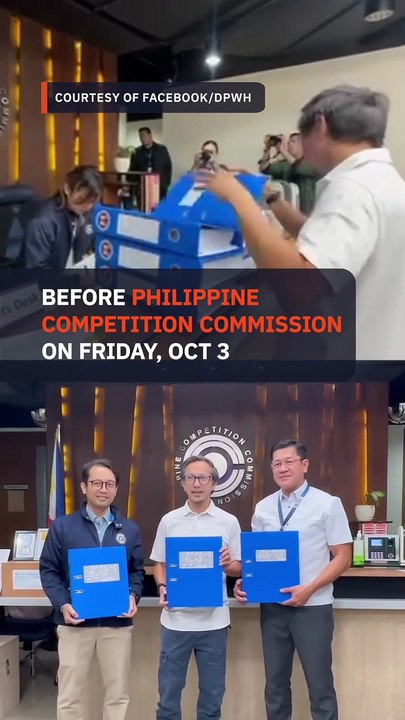 DPWH files bid-rigging complaint vs firms of Discayas, Zaldy Co, 3 others