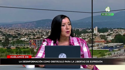 Celia del Palacio habla sobre la desinformación como obstáculo para la libertad de expresión