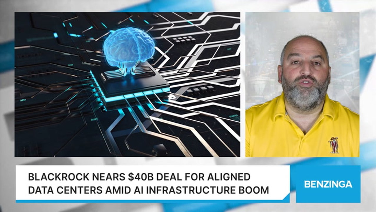 BlackRock Nears $40B Deal For Aligned Data Centers Amid AI Infrastructure Boom