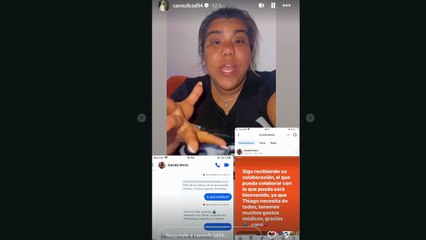 La grave denuncia de Camilota en medio de la internación de Thiago Medina: "¡Vergüenza!"