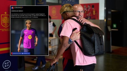 El Barça comunica que Lamine Yamal estará 2-3 semanas de baja