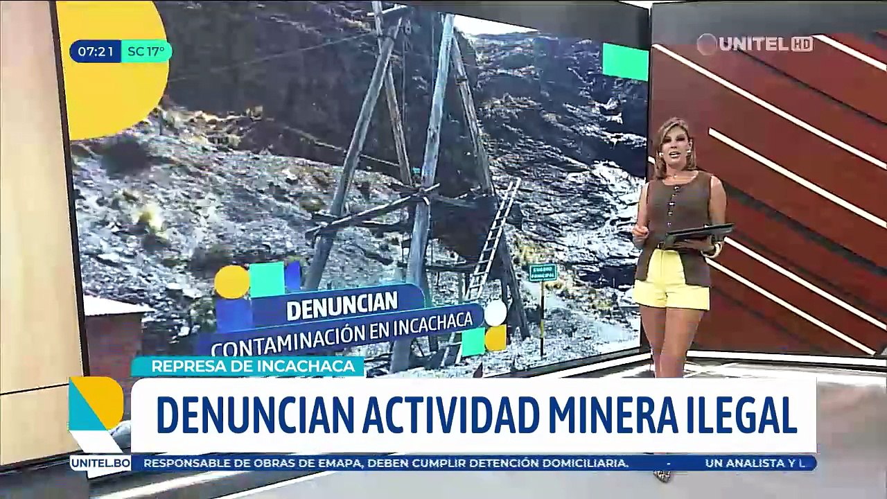 Denuncian operaciones mineras cerca de Incachaca, una de las represas que alimenta de agua a La Paz