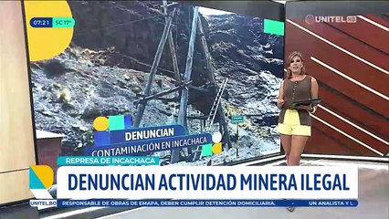 Denuncian operaciones mineras cerca de Incachaca, una de las represas que alimenta de agua a La Paz