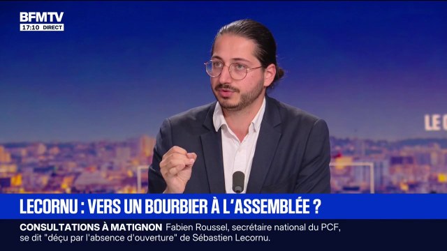 Si on ne veut pas d'un budget macrono-lepéniste [...] il faut censurer Lecornu le plus rapidement possible , fustige Aurélien Le Coq, député (LFI)
