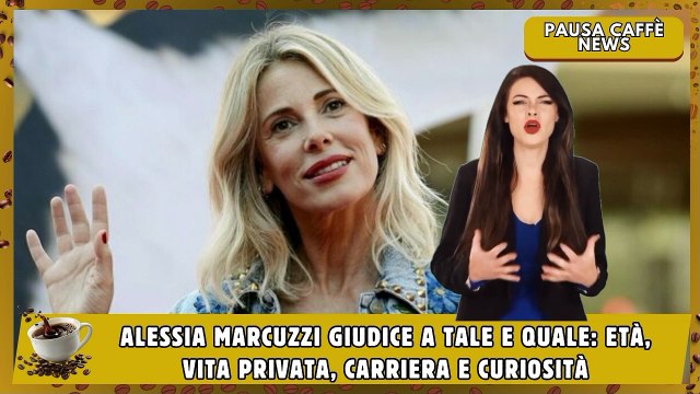 Alessia Marcuzzi giudice a Tale e Quale età, vita privata, carriera e curiosità