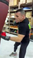 Petit entraînement du soir avec Major Gérald