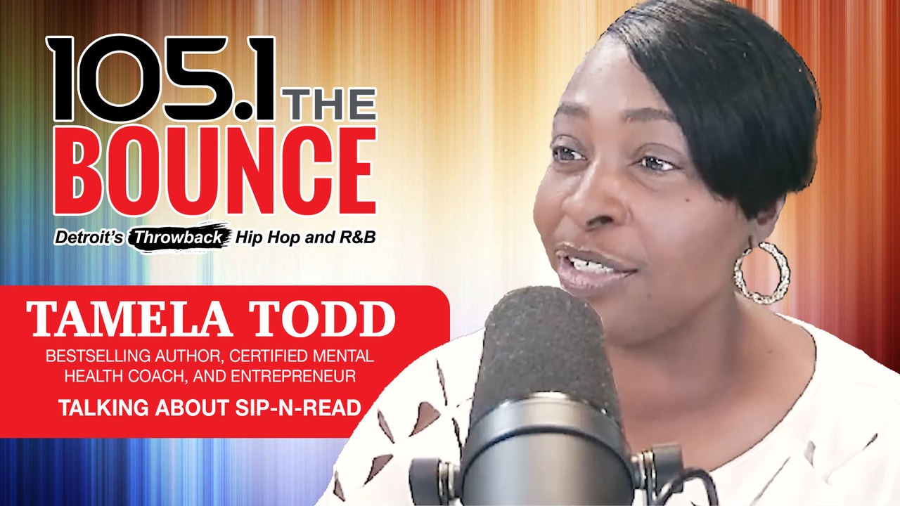 Detroit’s New #BookTok Destination- Sip-n-Read | Tamela Todd Interview with 105.1 The Bounce