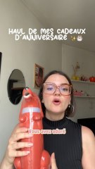 Haul de mes cadeaux d’anniversaire ✨
