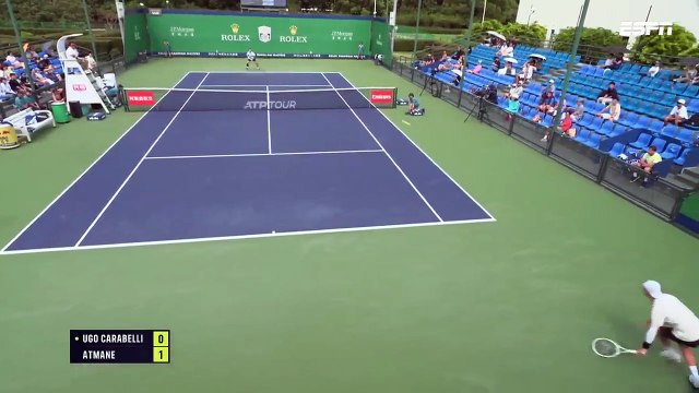 Ugo Carabelli vs Térence Atmane | Resumen | Masters 1000 de Shanghai