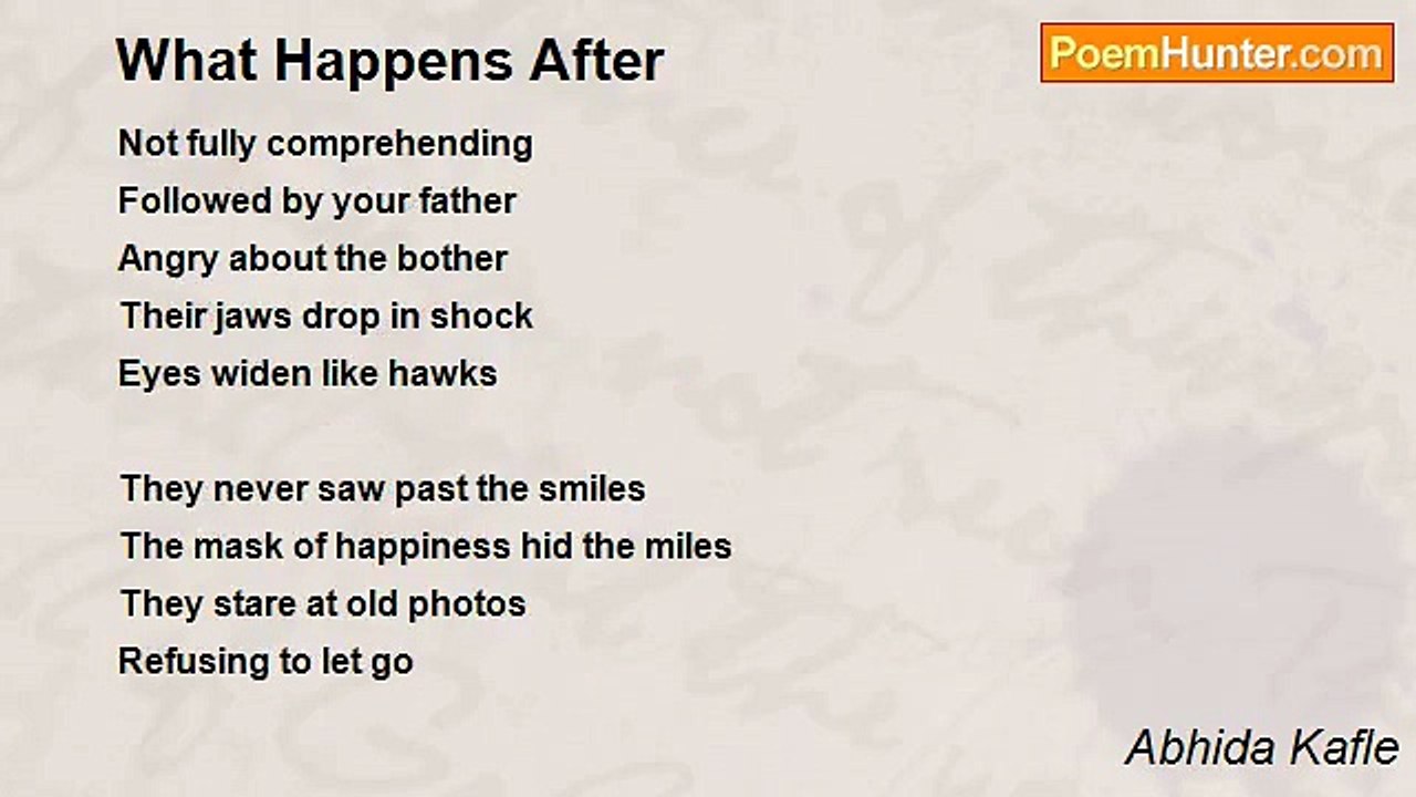 Abhida Kafle - What Happens After