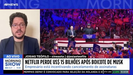Elon Musk CONVOCA BOICOTE à Netflix; ENTENDA o porquê com Josias Teófilo