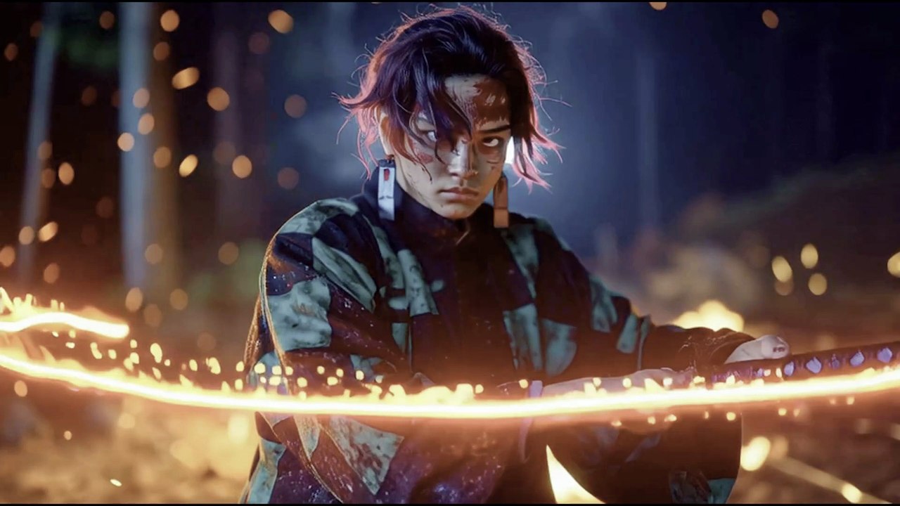 Demon Slayer: Kimetsu no Yaiba | AI Reimagined – Epic Live Action Tribute