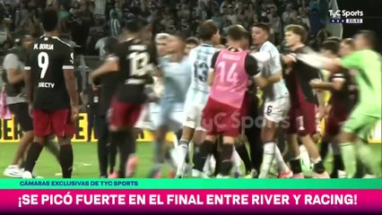 El escupitajo que desató el escándalo en River vs. Racing: la durísima sanción que podría recibir Balboa