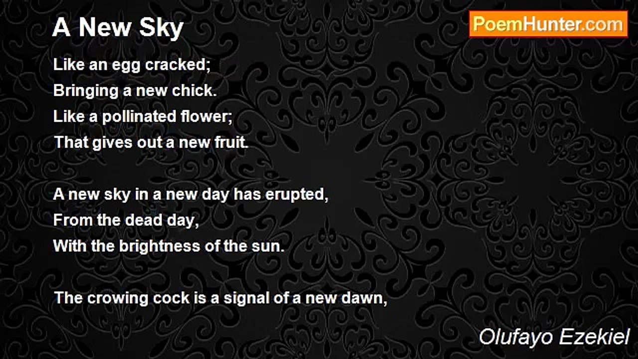 Olufayo Ezekiel - A New Sky