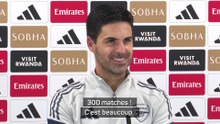 Arteta fier d'atteindre les 300 matches chez les Gunners
