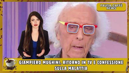 Giampiero Mughini, ritorno in tv e confessione sulla malattia