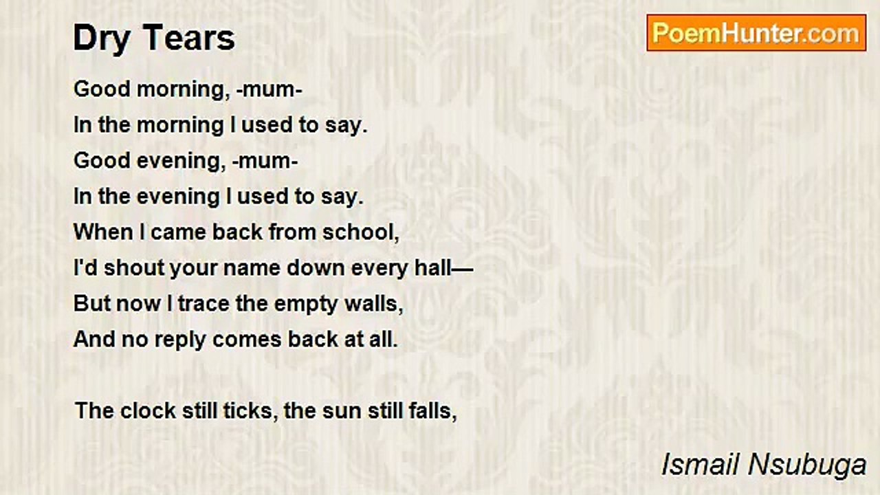 Ismail Nsubuga - Dry Tears