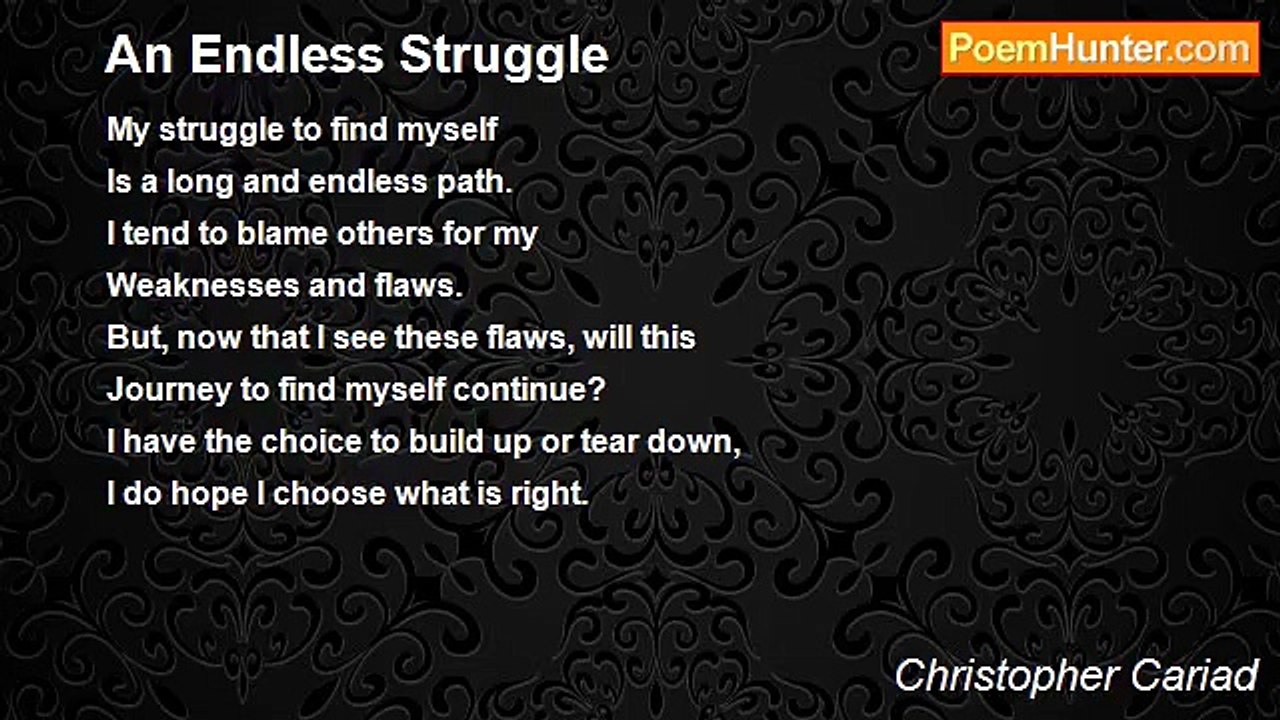 Christopher Cariad - An Endless Struggle