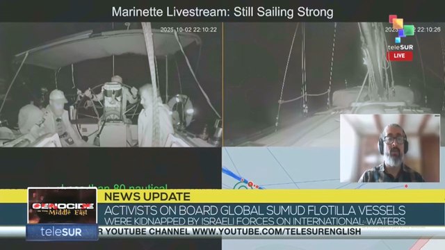 Special interview, Israeli forces seize Global Sumud Flotilla activists on international waters