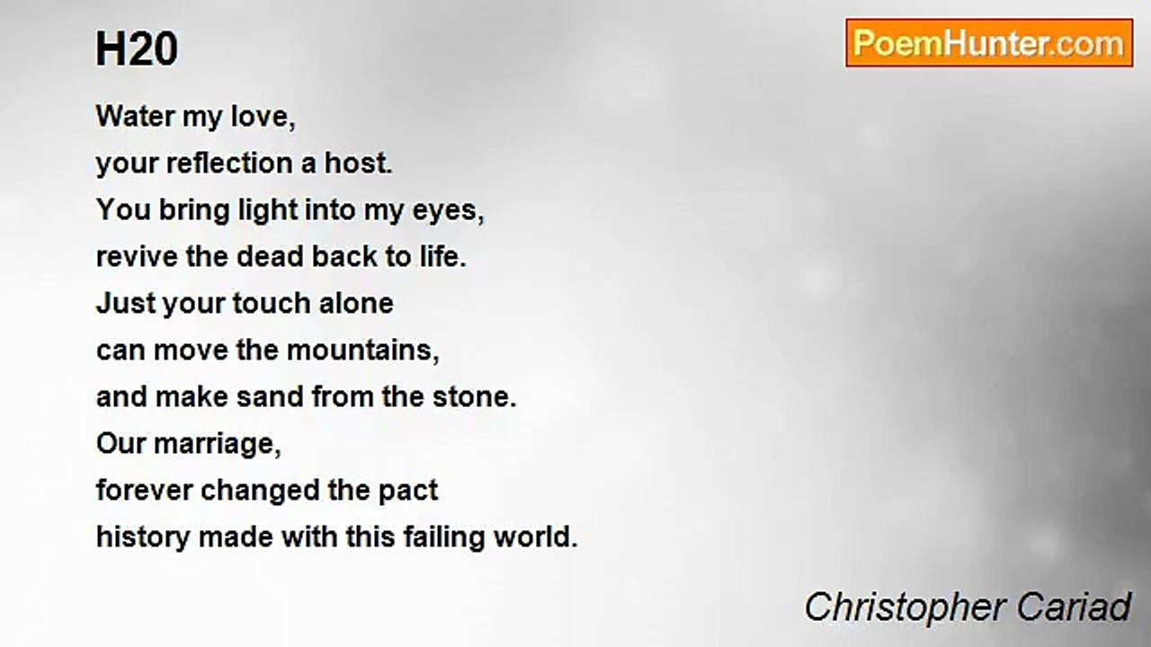 Christopher Cariad - H20