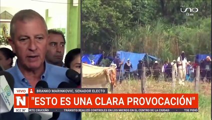 BRANKO MARINKOVIC HABLA SOBRE AVASALLADORES: ´´EL GOBIERNO TIENE QUE ACTUAR´´