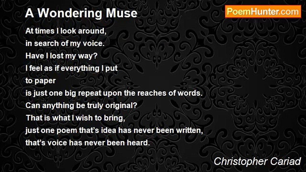 Christopher Cariad - A Wondering Muse