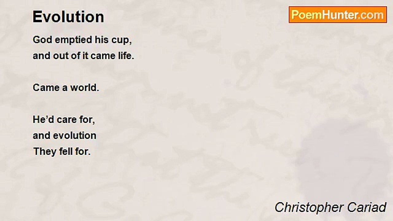 Christopher Cariad - Evolution