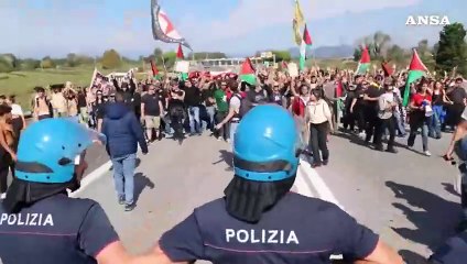 Flotilla, Pisa: i manifestanti bloccano l'autostrada A12