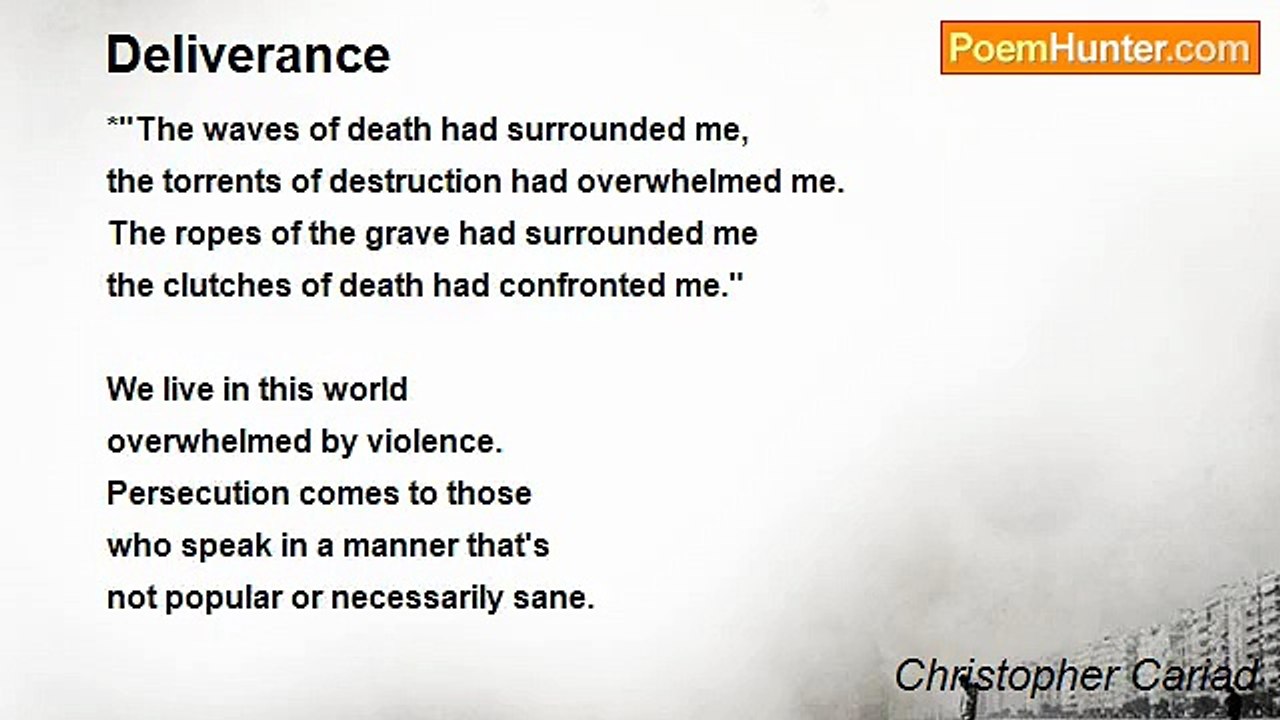 Christopher Cariad - Deliverance