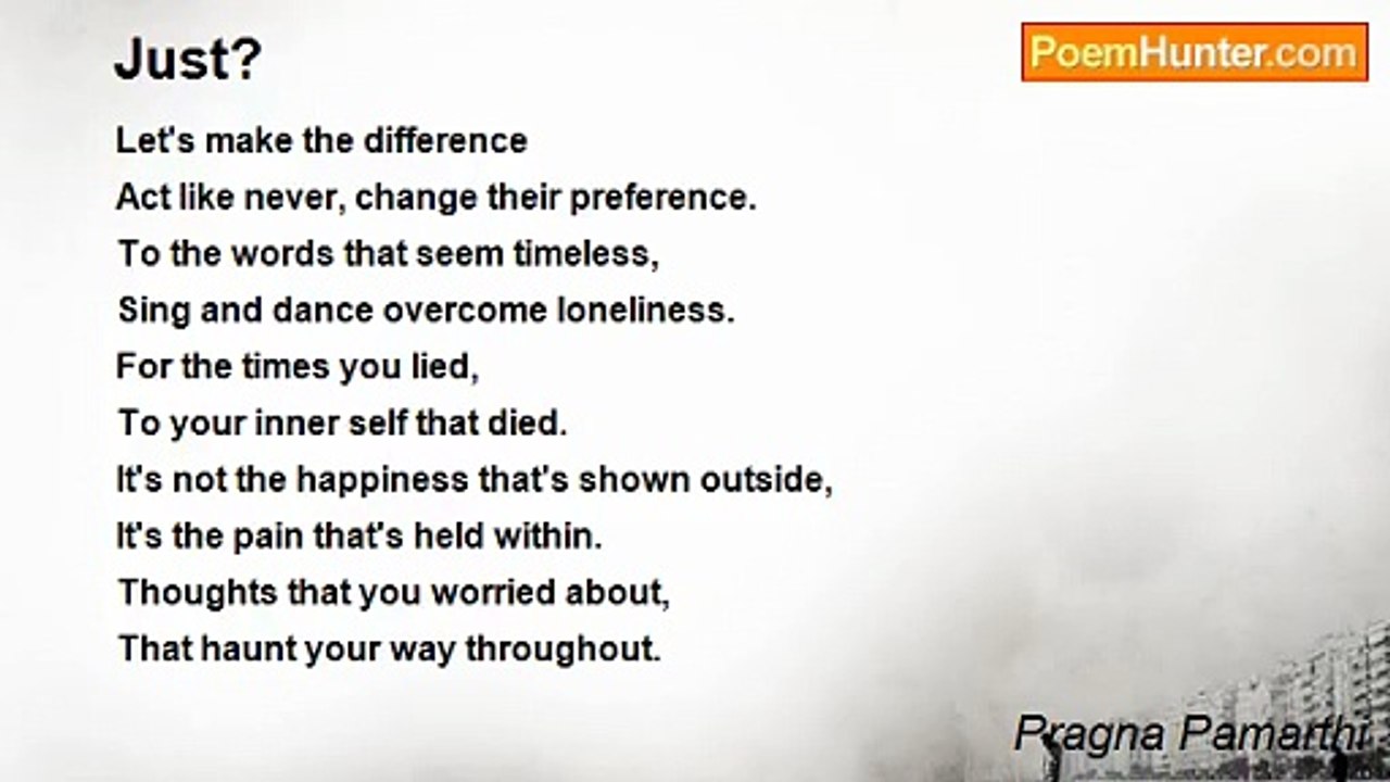 Pragna Pamarthi - Just?