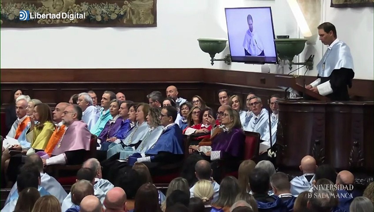 Rafael Nadal, primer deportista Honoris Causa de la Universidad de Salamanca