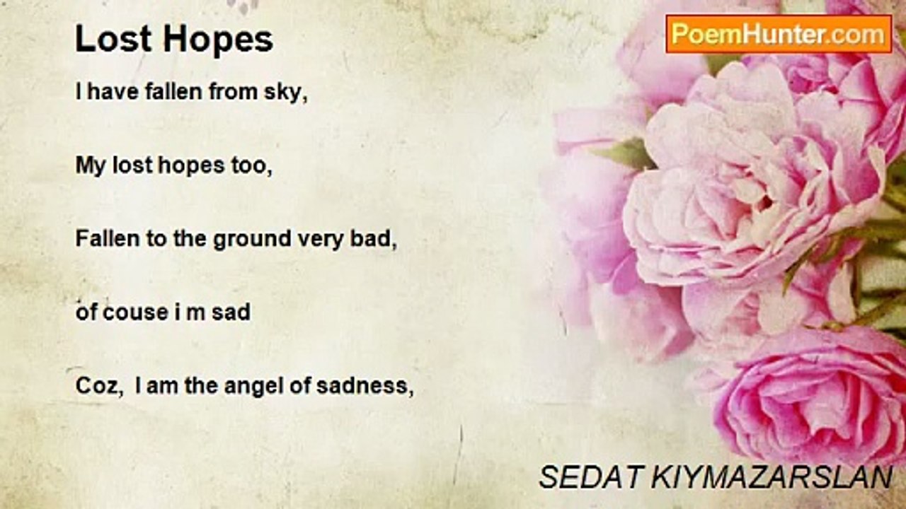 SEDAT KIYMAZARSLAN - Lost Hopes