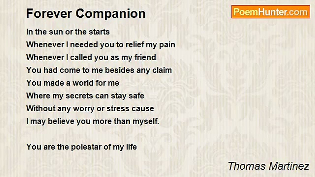 Thomas Martinez - Forever Companion
