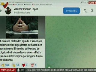 Vpdte. Sec. Padrino López: El camino de esta patria no será interrumpido por ninguna fuerza en el mundo
