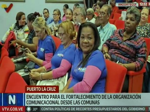 Circuitos Comunales anzoatiguenses participaron en taller de preparación para los Tanques del Pensamiento Comunal