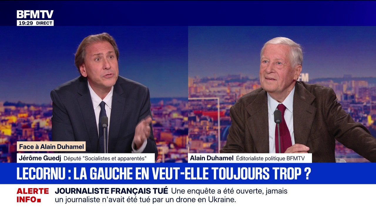 Gouverner sans le 49.3: "Je prends la rupture de méthode du Premier ministre, mais je lui demande encore un effort", explique Jérôme Guedj, député (Socialistes et apparentés)