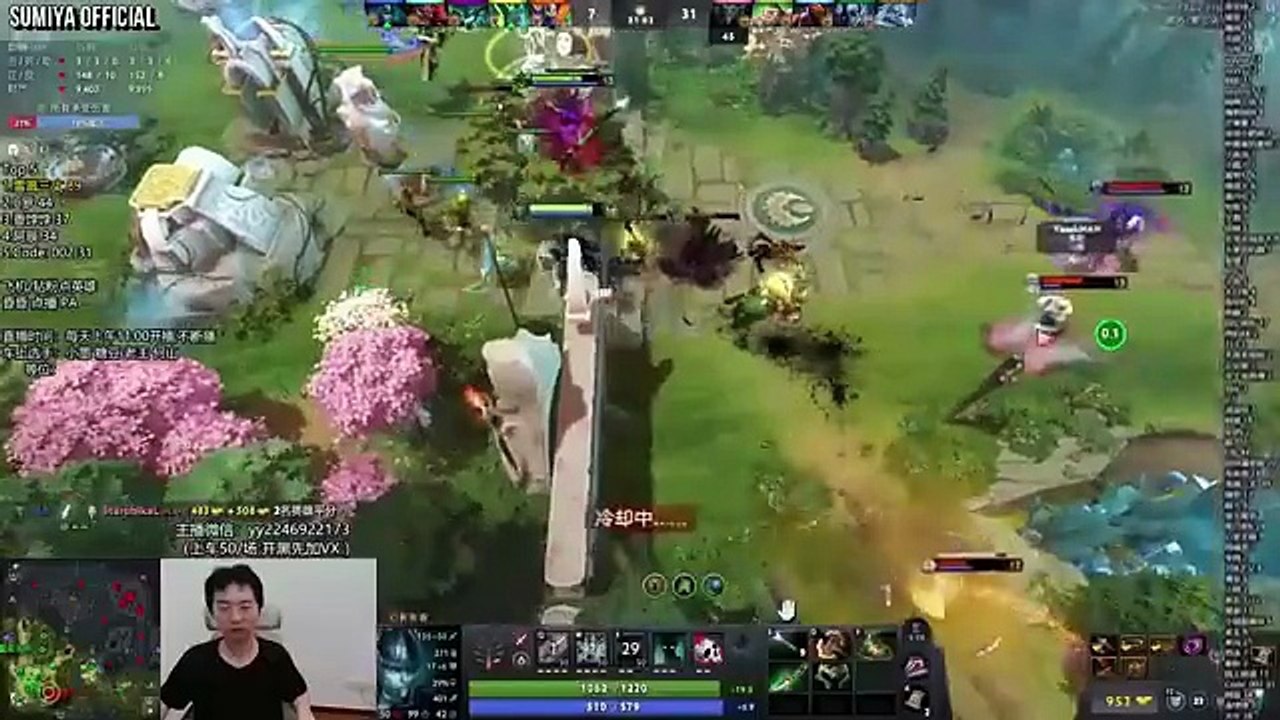 Sumiya Genius Build 10-35 Epic Comeback | Sumiya Invoker Stream Moments 5158