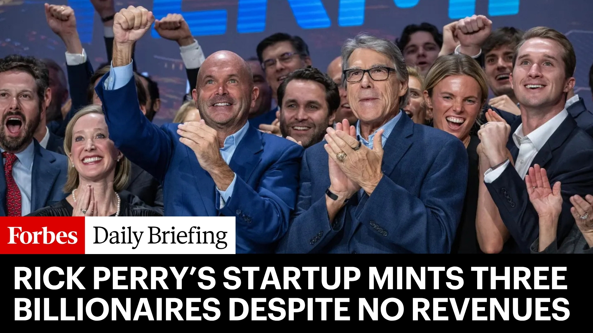 Ex-Energy Secretary’s Startup Creates Three Billionaires Despite Zero Revenue