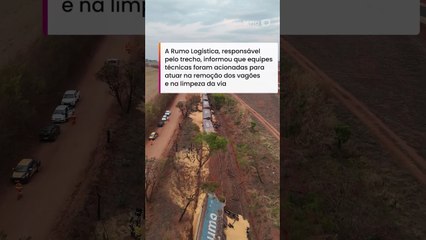 Segundo descarrilamento em uma semana: 30 vagões de trem tombam em SP