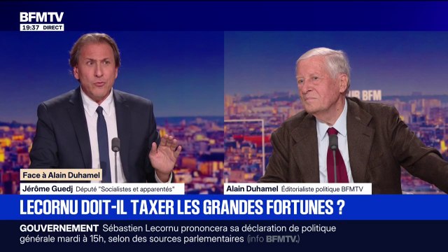 Doit-on taxer les grandes fortunes ? Pour Jérôme Guedj, député (Socialistes et apparentés), si on ne fait pas d'efforts sur la fiscalité, le compte n'y sera pas