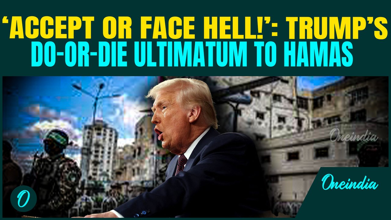 Trump’s ‘LAST CHANCE’ For Hamas! Prez Trump Gives Hamas Until Sunday to Surrender or ‘Face HELL’