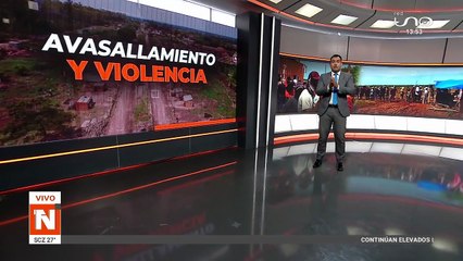 CAMACHO CONDENA AVASALLAMIENTOS