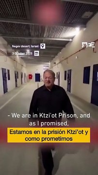 El ministro de Seguridad de Israel aseguró que tratarán como a terroristas a quienes iban en la Flotilla Global Sumud