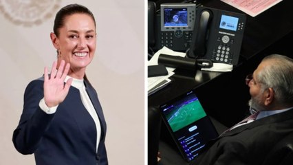 Claudia Sheinbaum reacciona tras las críticas a Adán Augusto por ver la Champions League en plena sesión