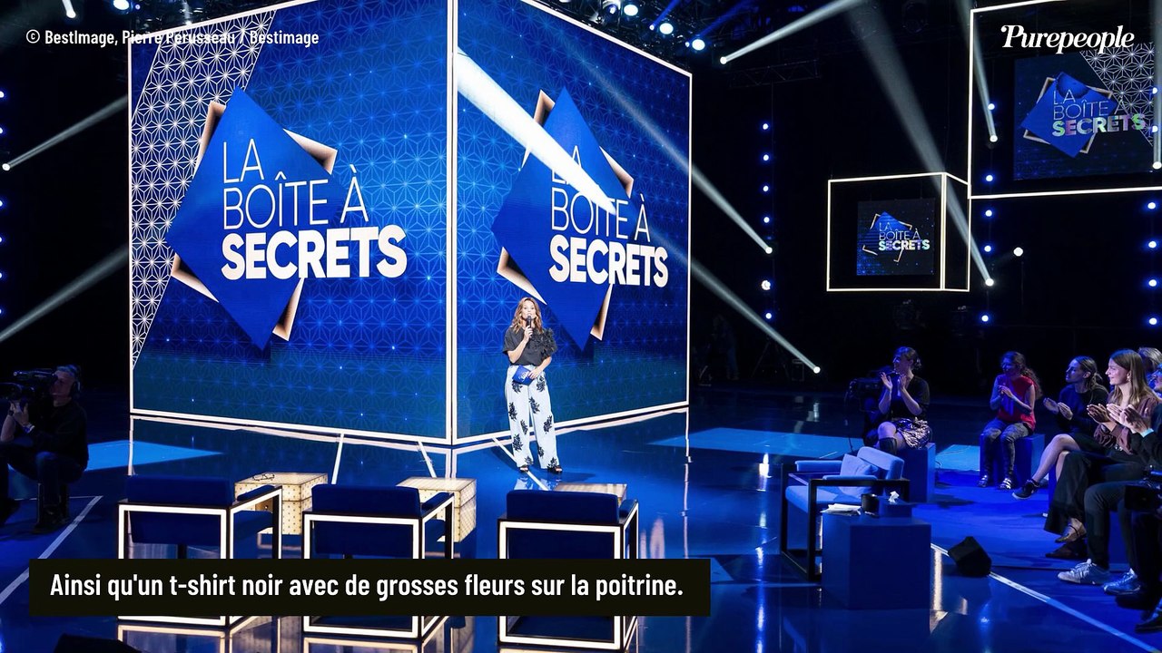 Jean et t-shirt pour Faustine Bollaert à la télé, un uniforme tout sauf basique à près de 500 euros !